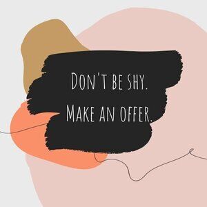 Reasonable offers are welcome